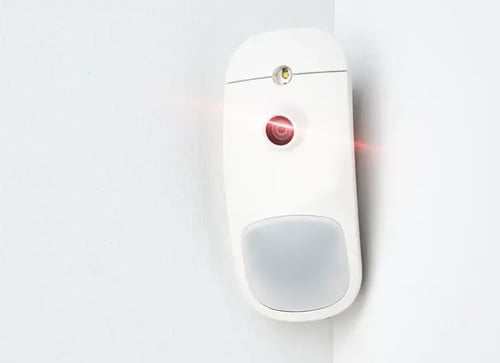 Seguridad activa es un sistema de alarma con detector de movimiento