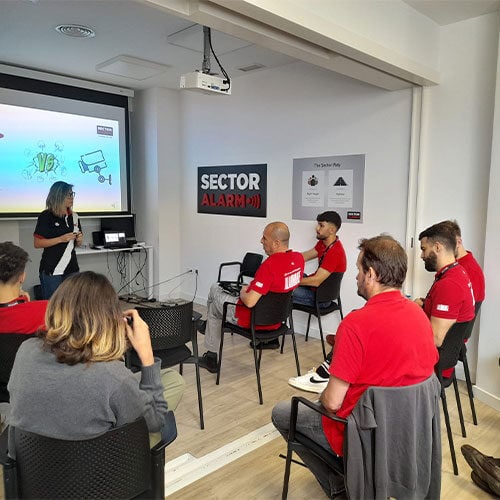 comerciales en formacion