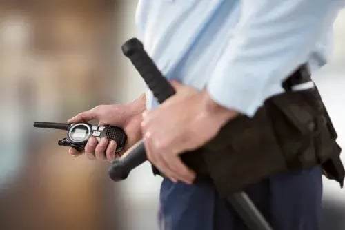Envío de vigilante seguridad