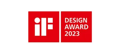 Ylpeä iF Design Award 2023 -voittaja