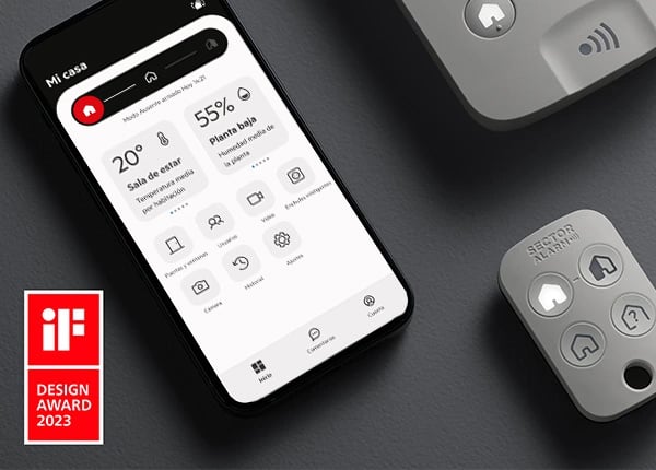 Orgullosos ganadores del iF Design Award 2023 a la Experiencia de Usuario de Producto Orgullosos ganadores del iF Design Award 2023 a la Experiencia de Usuario de Producto