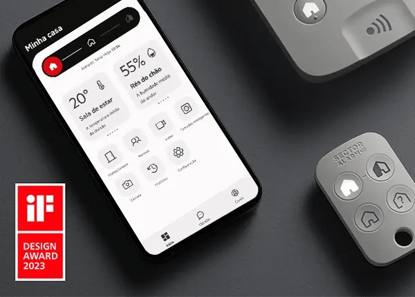 Orgulhosos vencedores do iF Design Award 2023 para a Experiência do Utilizador do Produto