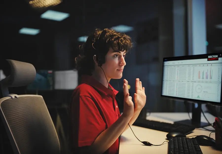Vigilancia 24/7 por profesionales certificados