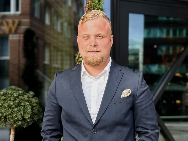 Carl gick från ovetande till Sector Alarms bästa säljare
