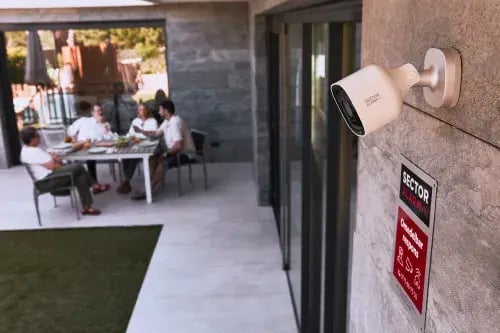 Sistema de seguridad para chalet