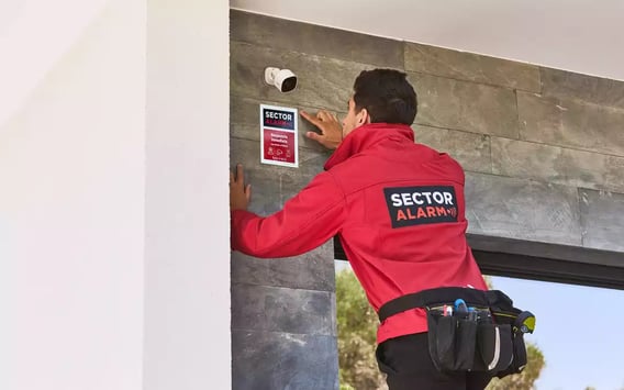 Pasos instalación alarmas sector alarm