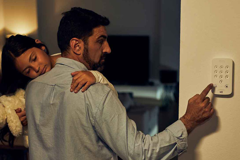 Cómo te protege tu alarma estando en casa