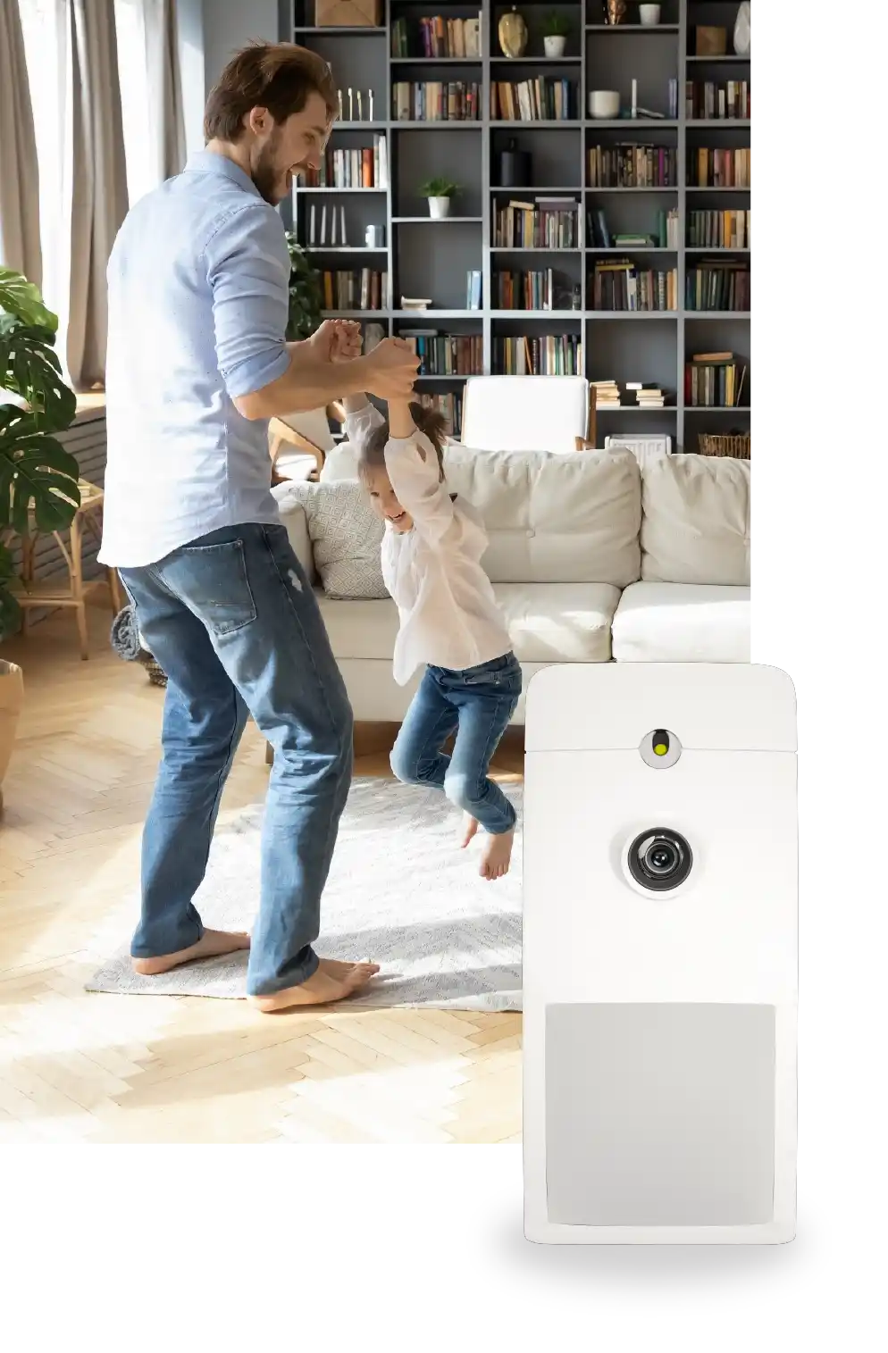 Sensor de movimiento con cámara
