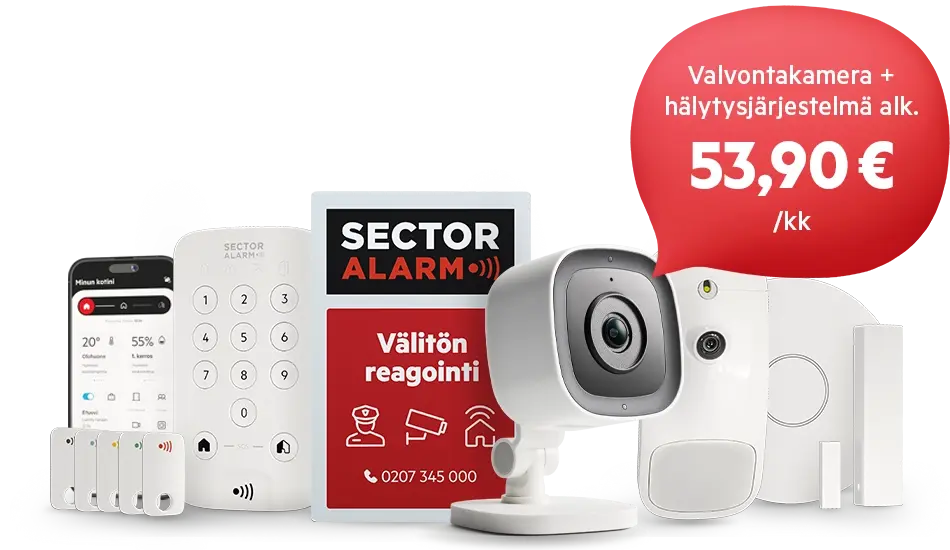 Valvontakamera sisälle