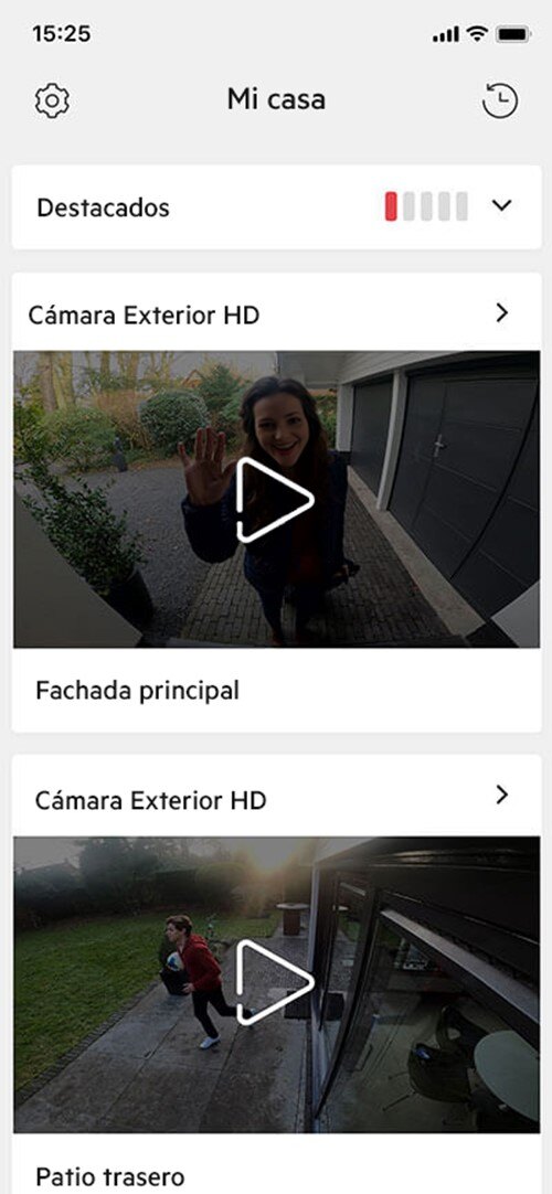  Vídeo en directo