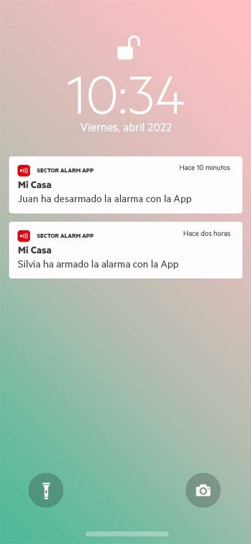 Alertas en tiempo real
