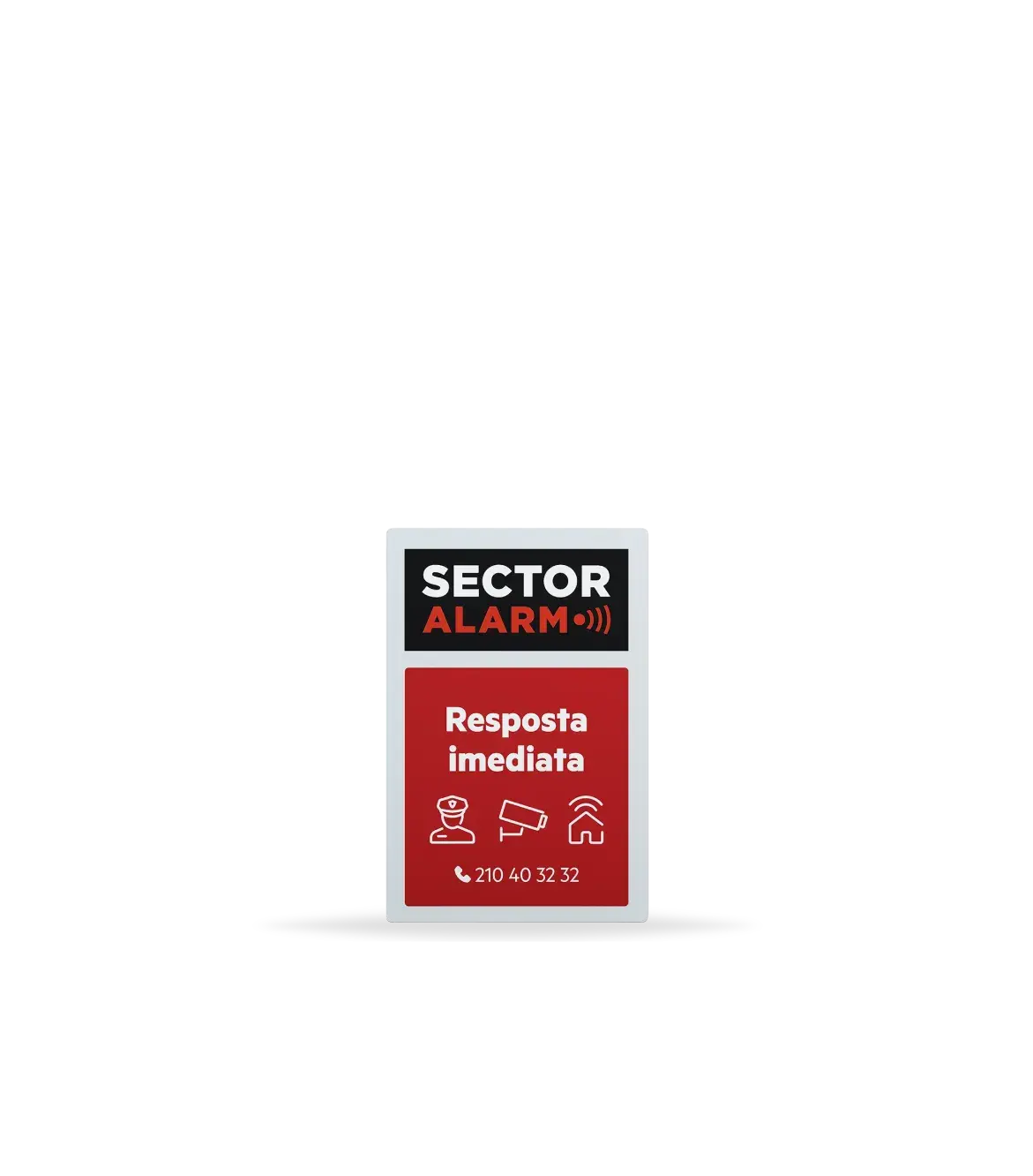 Placas e Autocolantes dissuasores