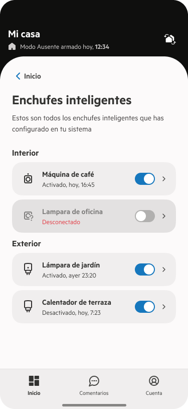 Enchufes inteligentes