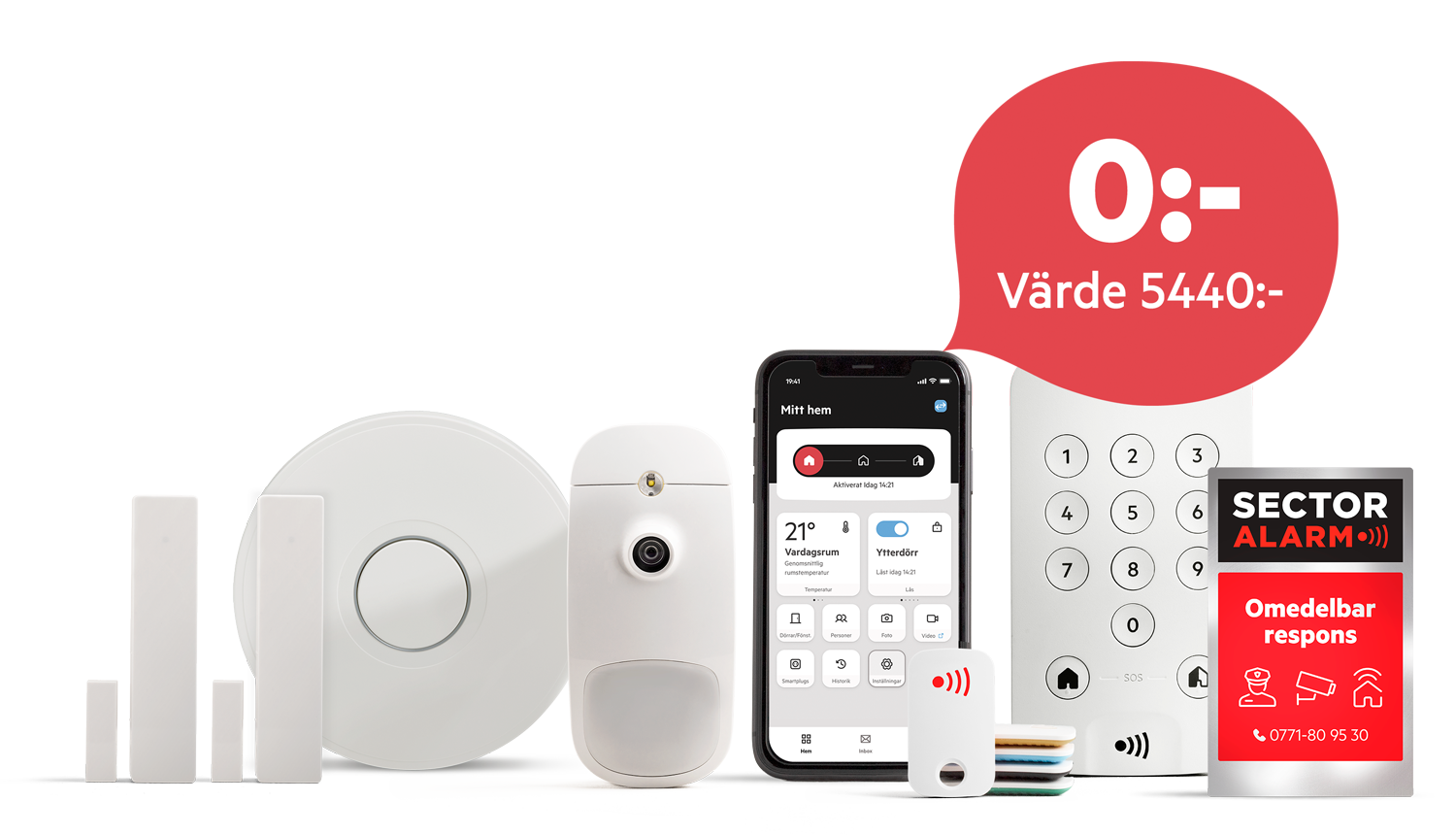 Skaffa ett tryggt och smart fritidshuslarm