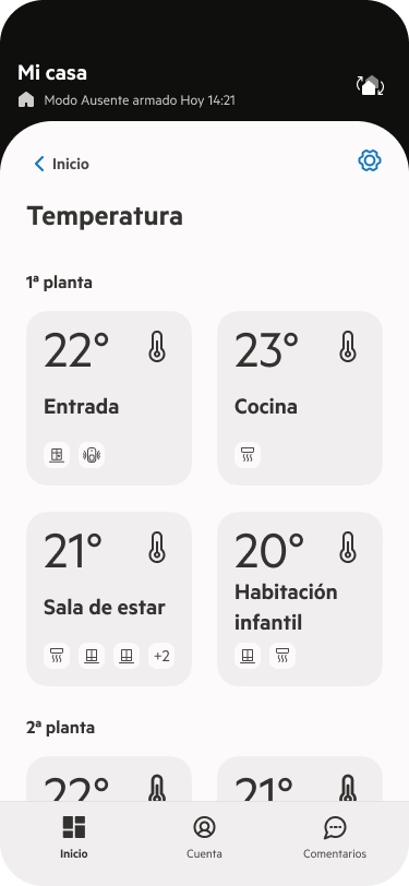 Revisa la temperatura y la humedad