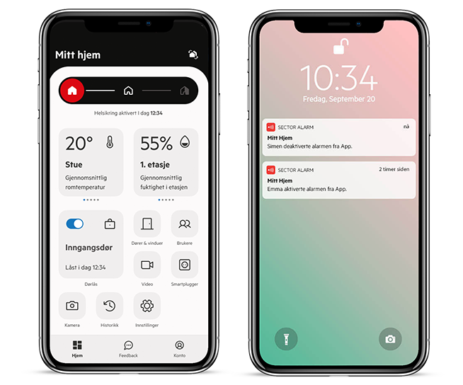 velkommen screenshot ny