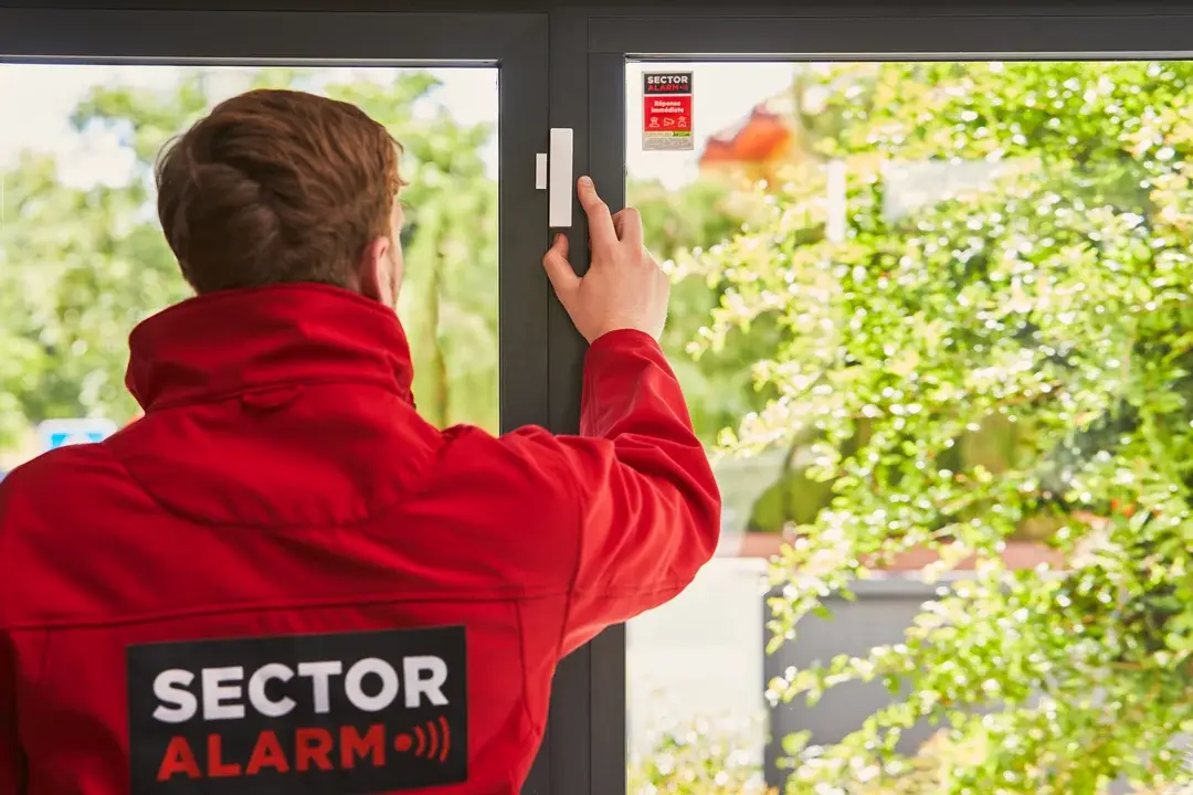 Installation alarme sans fil en appartement
